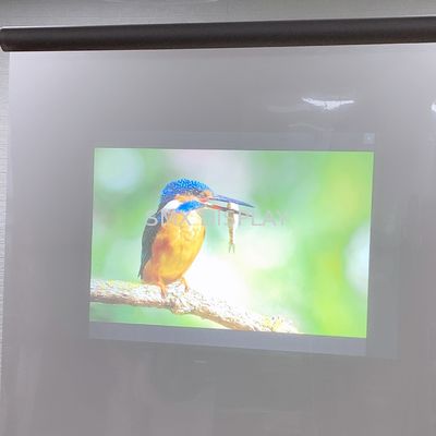 Chất lượng Holographic Self Adhesive Rear Projection Window Film Hologram 3D Display Nhà máy