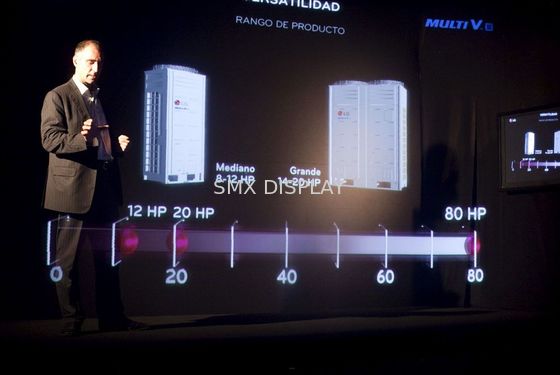 chất lượng Màn hình ba chiều 5x30m 95um 160 ° tương tác Nhà máy