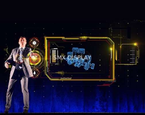 Màn hình 3D Holographic trong suốt 95um Stage Show