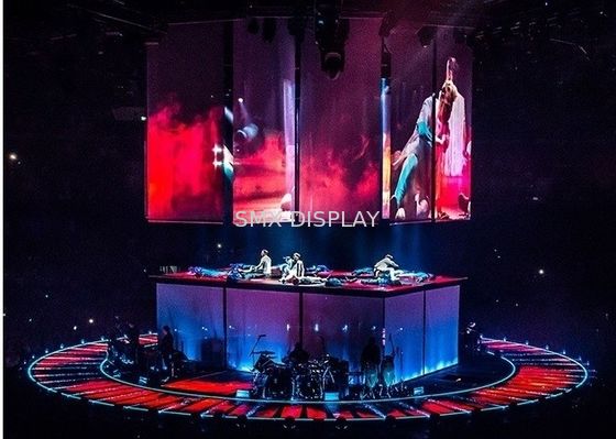 Chất lượng Màn hình lưới ba chiều trong suốt phía trước phía sau cho buổi hòa nhạc trực tiếp Nhà máy