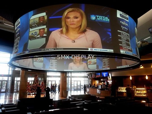 Chất lượng Màn hình chiếu khung cố định 360 độ để mô phỏng chuyến bay Nhà máy