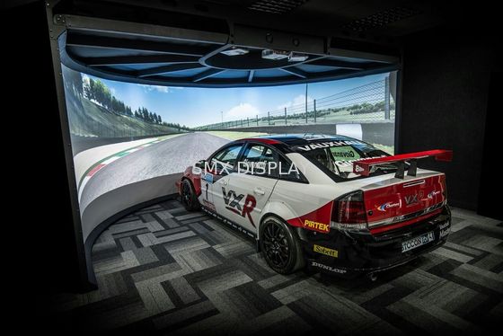 Chất lượng Màn hình mô phỏng cong bay 360 độ Đứng trên sàn Nhà máy