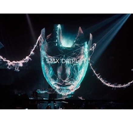 Máy chiếu lưới Màn hình Holographic 3D trong suốt Linh hoạt cho sự kiện