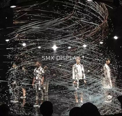 Chất lượng Màn hình lưới ba chiều Polyamide chống cháy có động cơ Độ trong suốt cao Nhà máy