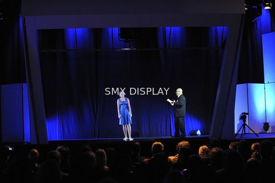 Chất lượng Hệ thống chiếu ba chiều sân khấu 3D 100um cho hình ba chiều Pepper Ghost Nhà máy