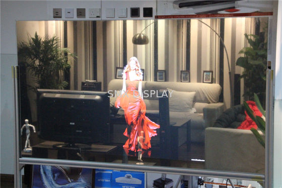 chất lượng Độ sáng cao Phóng chiếu ba chiều minh bạch qua mặt sau 1524 x 3000mm Nhà máy