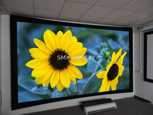 chất lượng Rạp chiếu phim cố định khung ROHS, màn hình treo tường cho máy chiếu Nhà máy