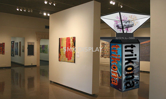 Chất lượng Màn hình Kim tự tháp hình ba chiều 3D lớn 360XXL, Dreamoc XXL Đối với sân bay hoặc Nhà hát Nhà máy