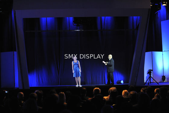 chất lượng Hệ thống chiếu phim Eyeliner Stage Musion, Hình ba chiều 3D Độ nét cao Nhà máy