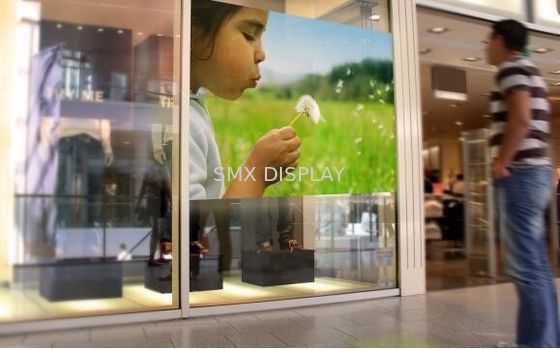 Chất lượng Phim chiếu phía sau quảng cáo truyền qua 100um cho màn hình ánh sáng ban ngày Nhà máy