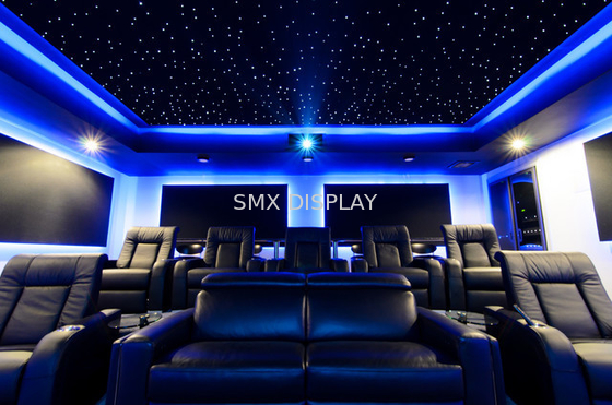 Đèn trần sao sợi quang PMMA Ánh sáng RGB 600x1200mm với 7 màu