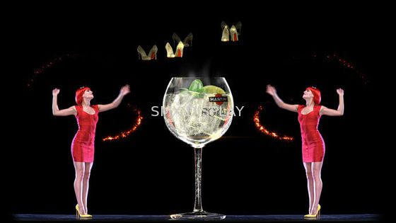 chất lượng Digital Holographic Screen 3D Holographic Projection For 3D Hologram Show Nhà máy