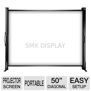 chất lượng Electric Fixed Projection Screens For Tabletop Presentation , Retractable Nhà máy