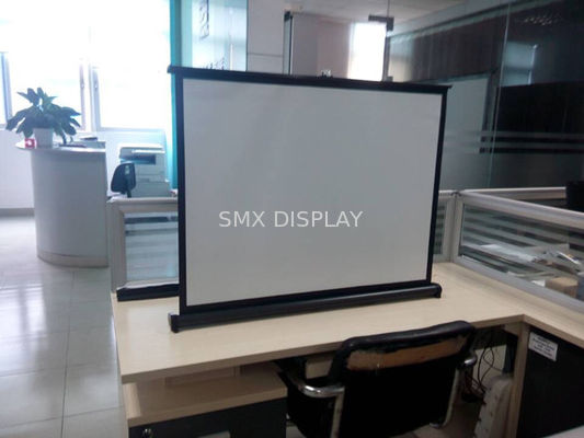 chất lượng Portable Motorized 40" Projection Screens Fabric , Hd Projector Screen Nhà máy