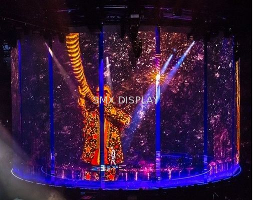 Chất lượng Màn hình lưới ba chiều Holo Gauze tương tác cho máy chiếu ba chiều 3D Nhà máy