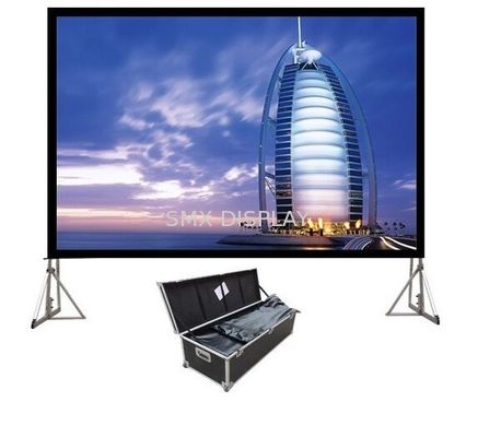 Chất lượng 120 inch 16:9 Nhà văn phòng trường học 170 độ góc nhìn 1.1 Tăng màn hình chiếu gấp nhanh Nhà máy